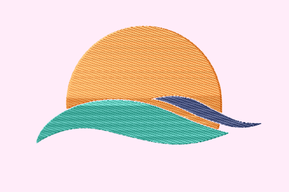 Sunset Embroidery