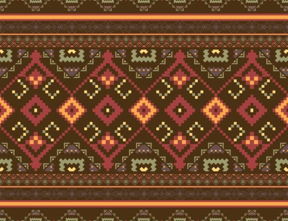 Ukrainian Embroidery Stripes